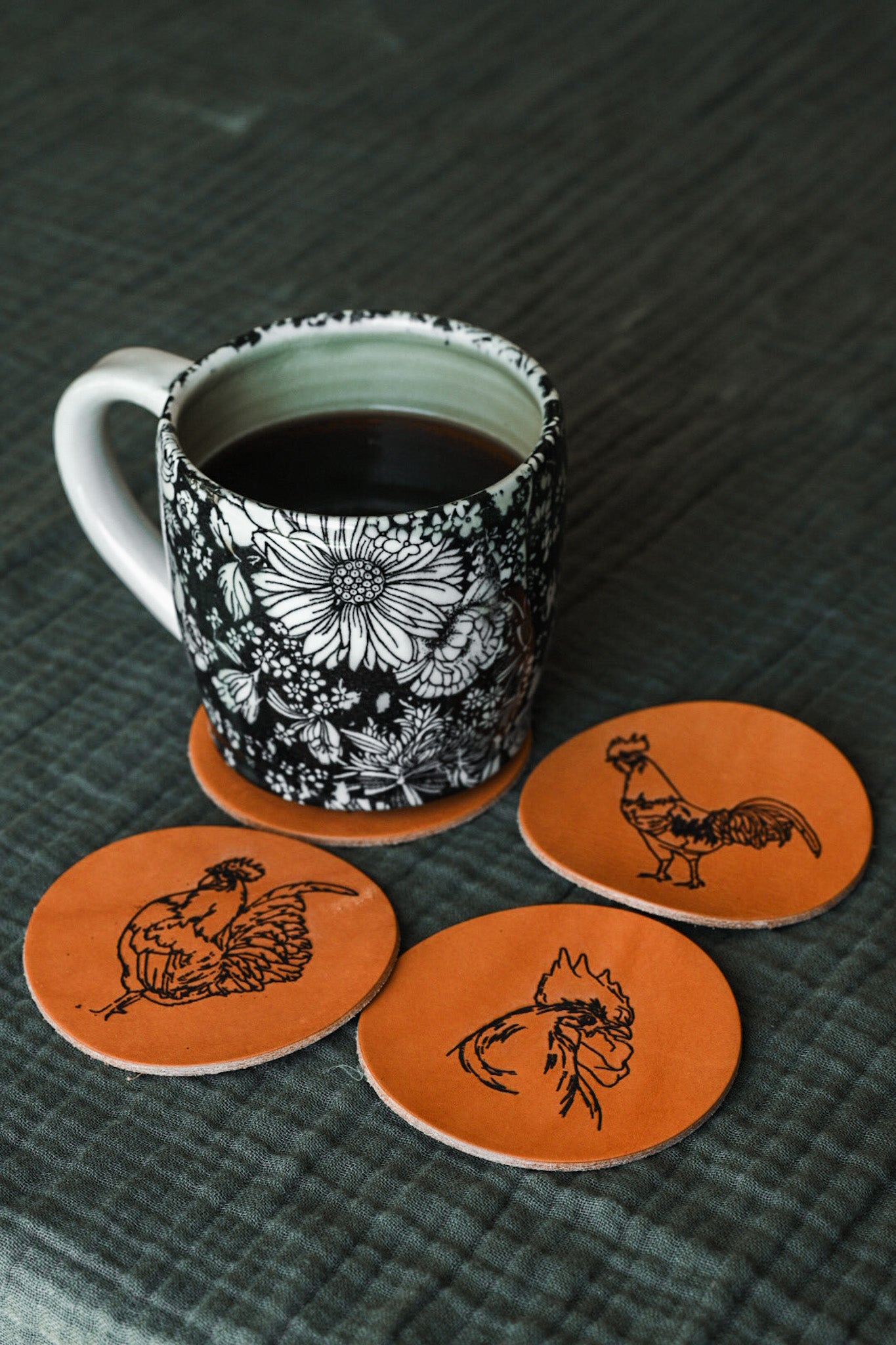 Chicken Coaster Set