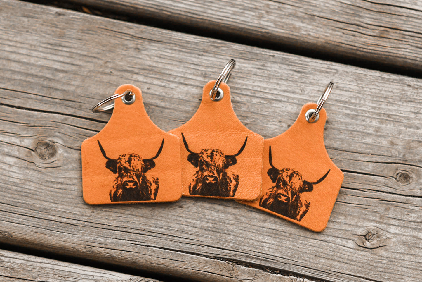 Highland Steer Keychain