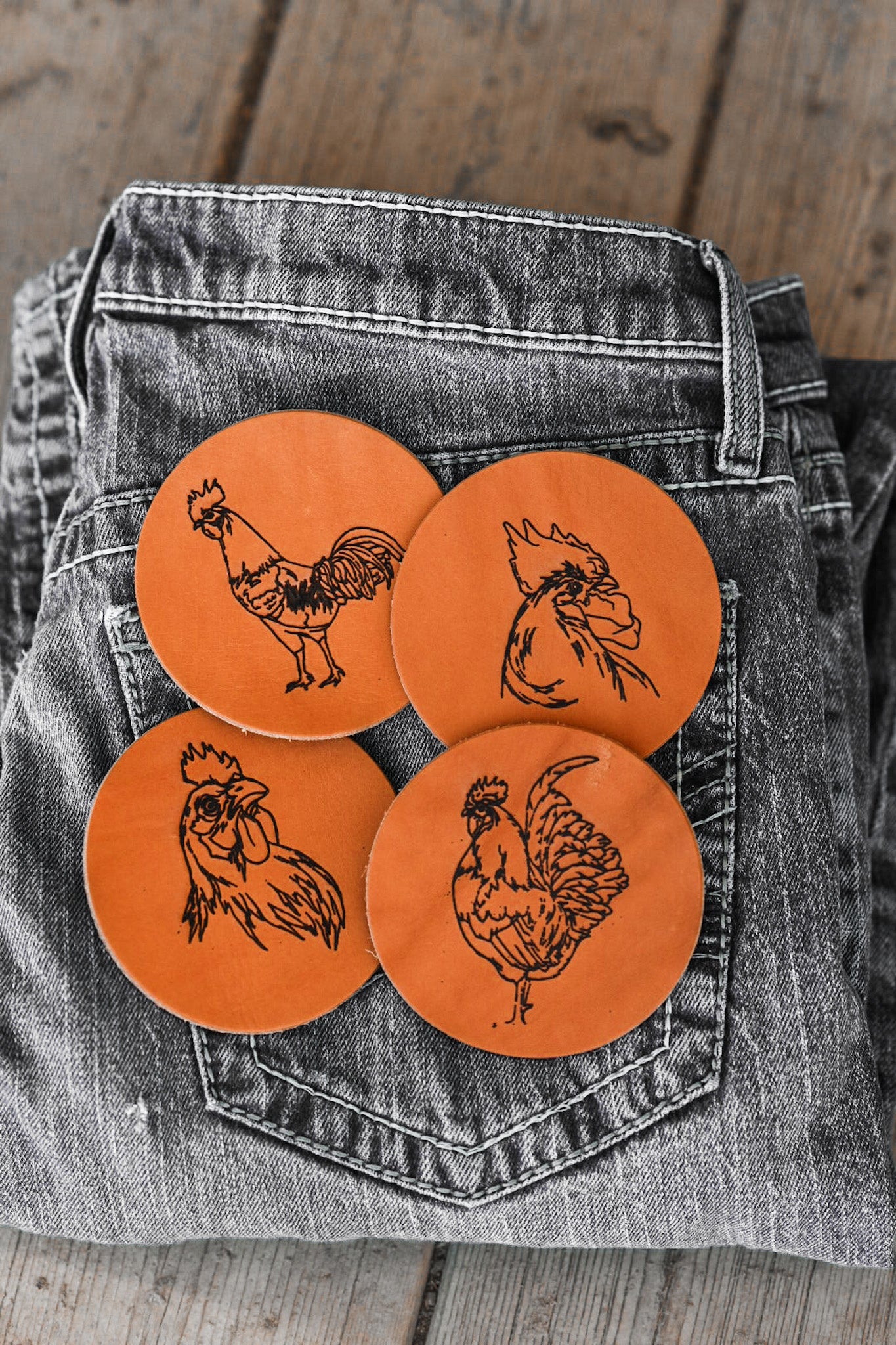 Chicken Coaster Set