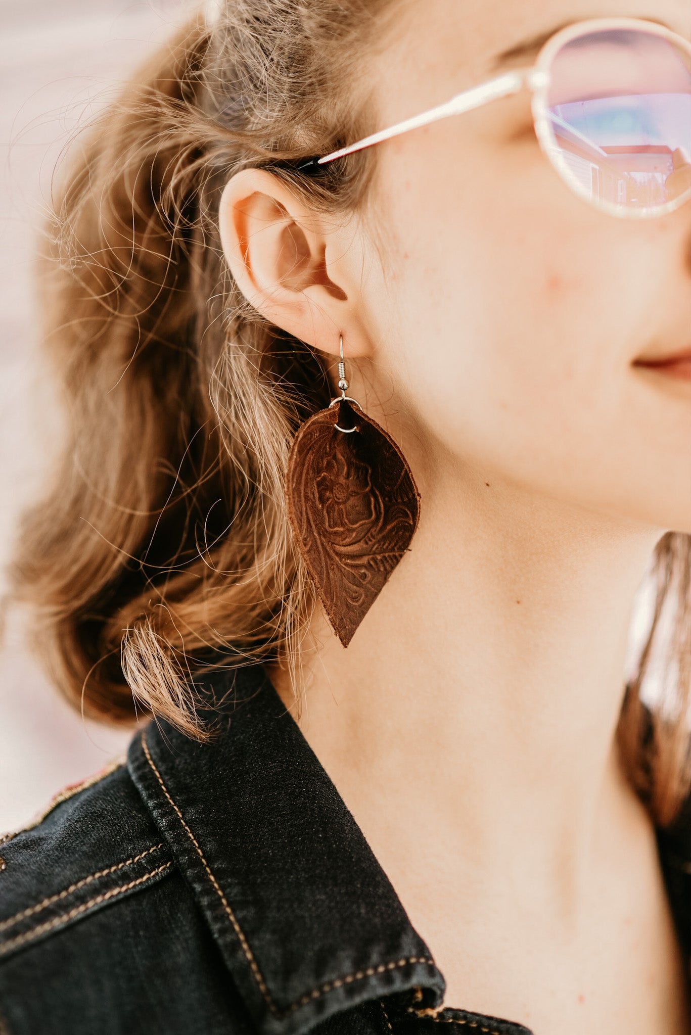 Floral Teardrop Earrings