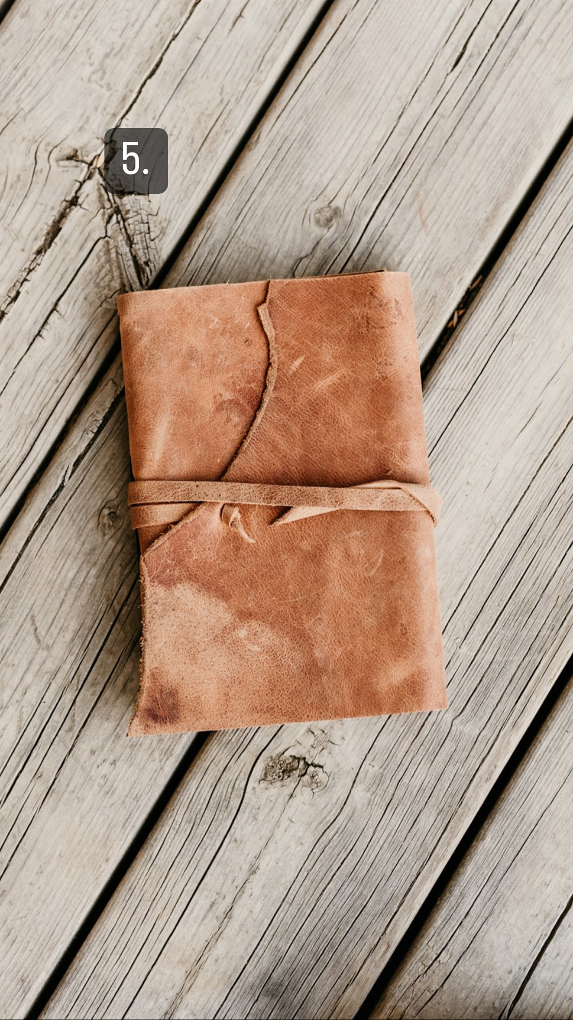 Rustic Brown Leather Journal