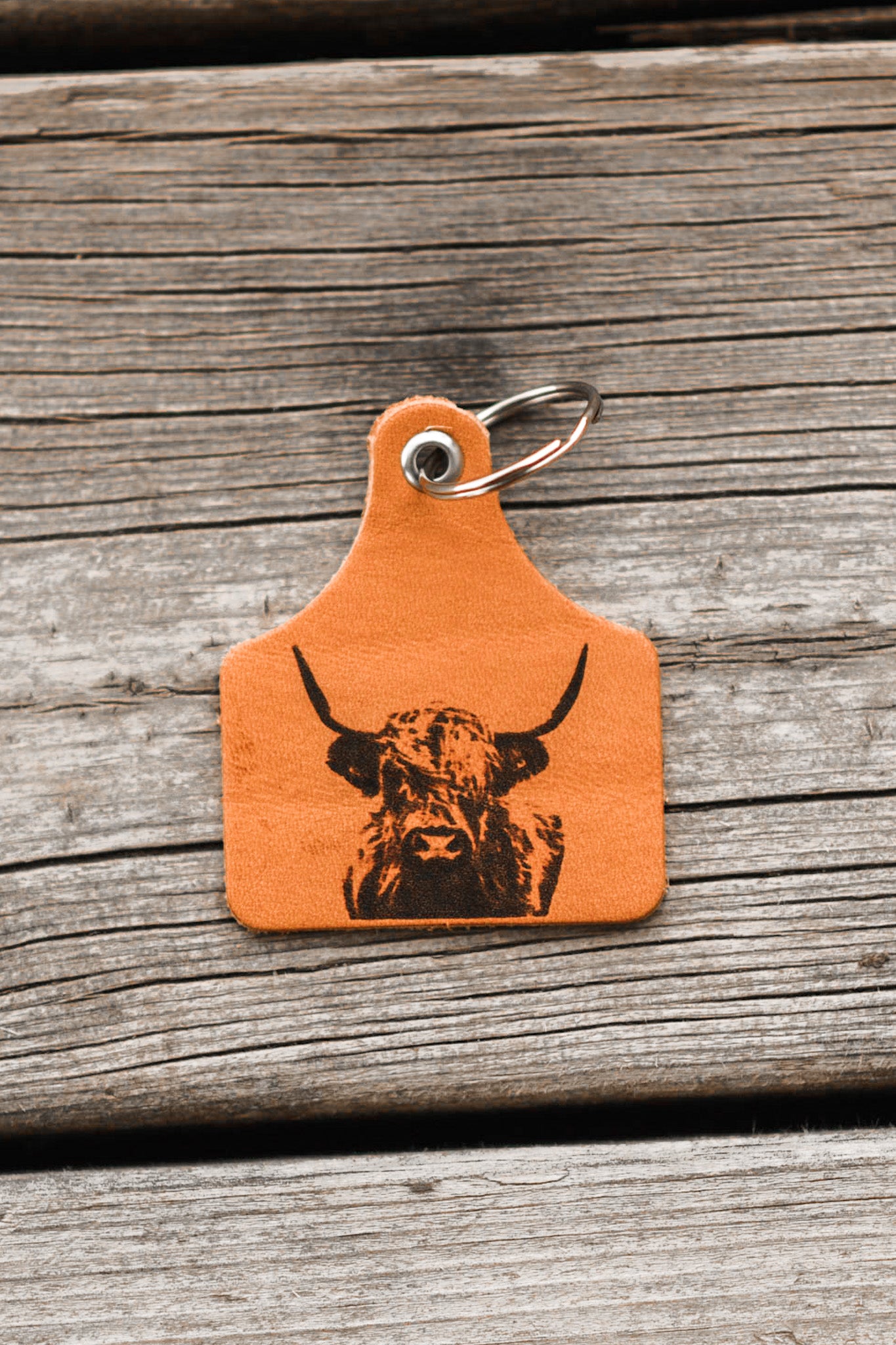 Highland Steer Keychain