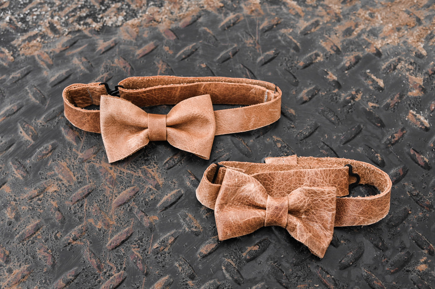 Leather Bow Tie