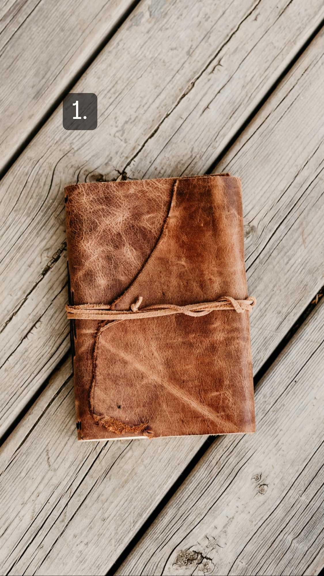 Rustic Brown Leather Journal