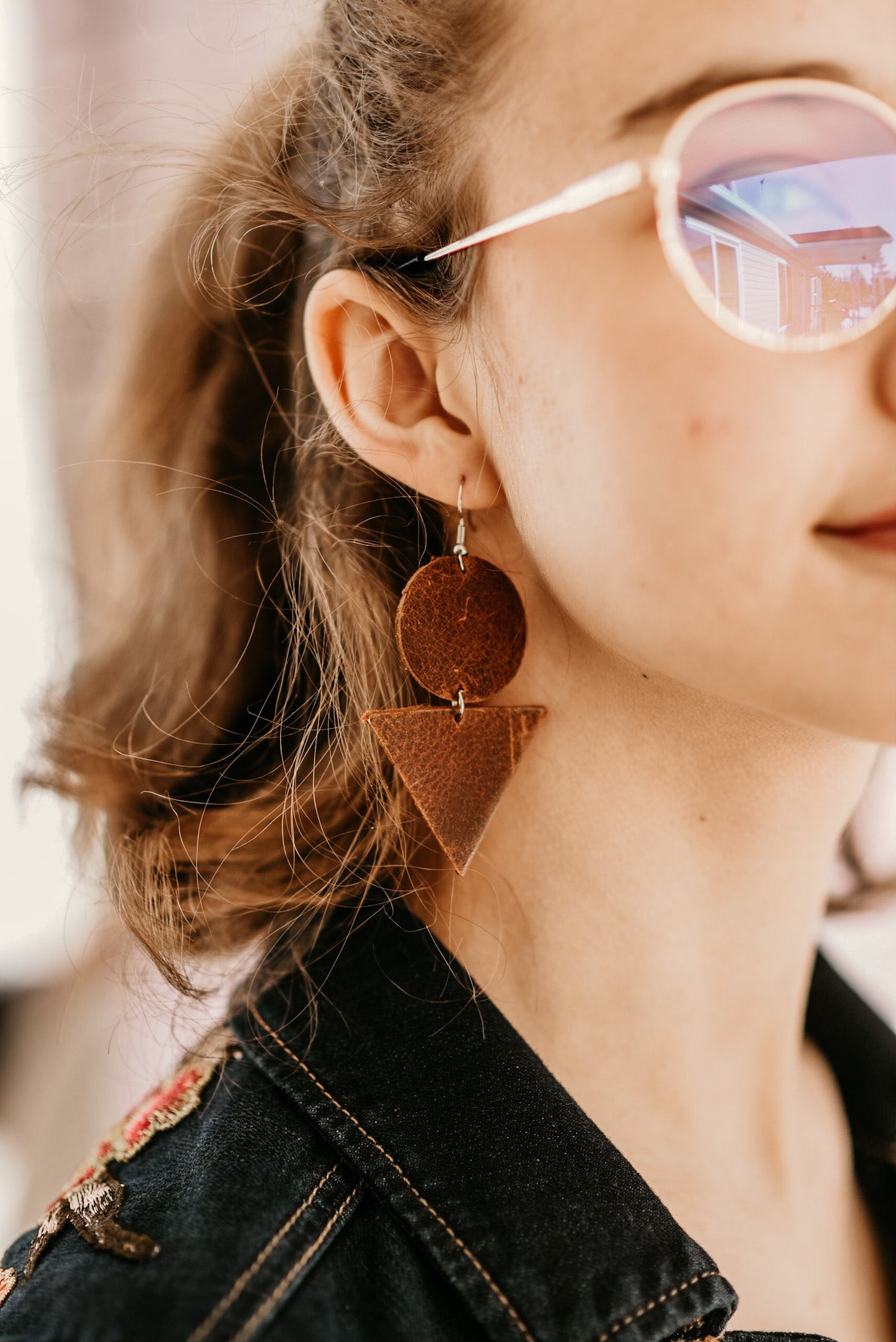 Rustic Boho Dangle Earrings